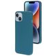 Mobiparts iPhone 14 Siliconen Hoesje Backcover - Blueberry Blue