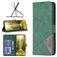 Mobigear Rhombus Google Pixel 7a Hoesje Bookcase Portemonnee - Groen