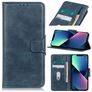 Mobigear Classy iPhone 14 Hoesje Bookcase Portemonnee - Blauw