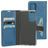 Mobiparts Classic Wallet Samsung Galaxy A72 Hoesje Bookcase Portemonnee - Steel Blue