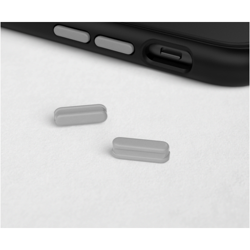 Rhinoshield MOD Crash Guard Reserve Button Set grijs