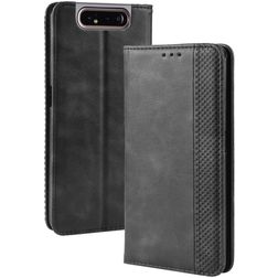 Mobigear Sensation Samsung Galaxy A80 Hoesje Bookcase Portemonnee - Zwart