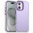 Mobigear Crystal iPhone 18 Hoesje Hardcase Backcover - Paars