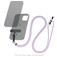Mobilize Lanyard Universeel Verstelbaar Telefoonkoord - Paars