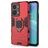 Mobigear Armor Ring OnePlus Nord 2T 5G Hoesje Hardcase Backcover Shockproof met Ringhouder - Rood