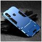 Mobigear Armor Stand Xiaomi Redmi Note 6 Pro Hoesje Hardcase Backcover Shockproof met Standaard - Blauw