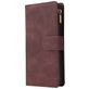 Mobigear Zipper Samsung Galaxy S10 Lite Hoesje Bookcase Portemonnee - Bruin