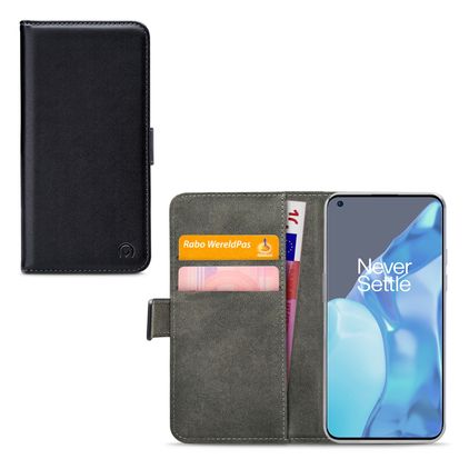 Mobilize Classic Gelly Wallet OnePlus 9 Pro Hoesje Bookcase Portemonnee - Zwart