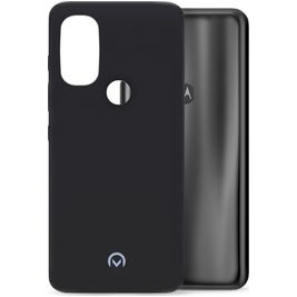 Mobilize Rubber Gelly Motorola Moto G71 5G Hoesje Flexibel TPU Backcover - Matt Black