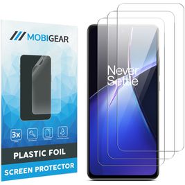 Mobigear OnePlus Nord CE 4 Lite Screenprotector Folie - Case Friendly (3-Pack)