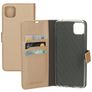 Mobiparts Saffiano Wallet Samsung Galaxy A22 5G Hoesje Bookcase Portemonnee - Copper