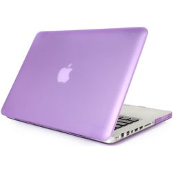 Mobigear Matte MacBook Pro 15 Inch (2008-2012) Hoes Hardshell Laptopcover MacBook Case - Paars - Model A1260 / A1286