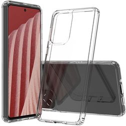 Mobigear Crystal Doorzichtig Samsung Galaxy A73 Hoesje Hardcase Backcover - Transparant