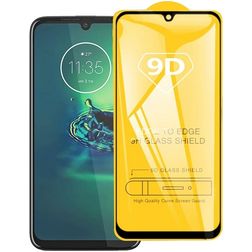 Mobigear Premium Motorola Moto G8 Plus Glazen Screenprotector - Case Friendly - Zwart