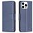 Mobigear Excellent iPhone 15 Pro Hoesje Bookcase Portemonnee - Blauw