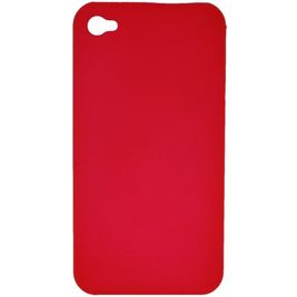 Xccess Rubber iPhone 4 Siliconen Hoesje Backcover - Roze Xccess Rubber iPhone 4 Siliconen Hoesje Backcover - Roze