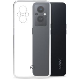 Mobilize Gelly Doorzichtig OPPO Reno 7 Lite Hoesje Flexibel TPU Backcover - Transparant