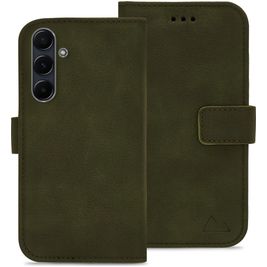 My Style Flex Wallet Samsung Galaxy A35 Hoesje Bookcase Portemonnee - Forest Green