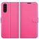 Mobigear Classic Sony Xperia 10 III Hoesje Bookcase Portemonnee - Magenta