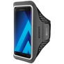 Mobiparts Comfort Fit Telefoonhouder Hardlopen Samsung Galaxy A5 (2017) Sport Hoesje Neopreen Sportarmband - Zwart