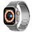 Mobigear Perth Titanium Apple Watch Bandje Vouwsluiting - 49/46/45/44 mm - Spacegrijs