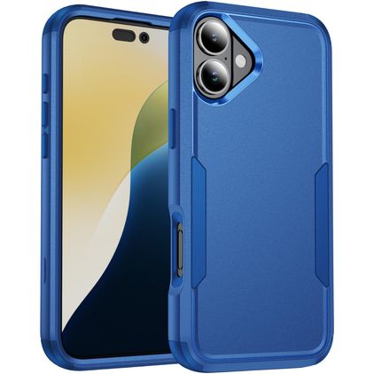 Mobigear Ultra Tough iPhone 17 Hoesje Hardcase Backcover Shockproof - Marineblauw
