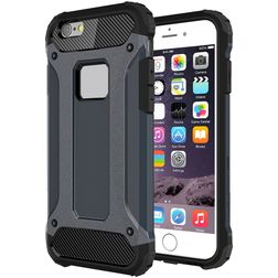 Mobigear Outdoor iPhone 6 Hoesje Hardcase Backcover Shockproof - Donkerblauw