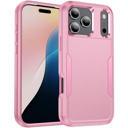 Mobigear Ultra Tough iPhone 17 Pro Max Hoesje Hardcase Backcover Shockproof - Roze