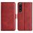 Mobigear Slim Magnet Sony Xperia 1 IV Hoesje Bookcase Portemonnee - Rood