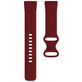Mobigear Sport Dual Siliconen Fitbit Versa 3 Bandje Druksluiting - Rood