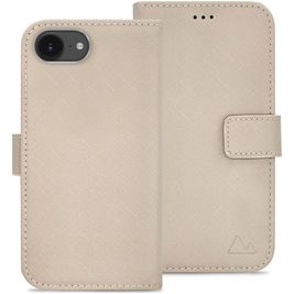 My Style Flex Wallet iPhone 16e Hoesje Bookcase Portemonnee - Warm Taupe