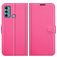 Mobigear Classic Motorola Moto G60 Hoesje Bookcase Portemonnee - Magenta