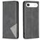 Mobigear Rhombus Slim iPhone Air Hoesje Bookcase - Zwart
