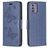 Mobigear Butterfly Nokia G42 Hoesje Bookcase Portemonnee - Donkerblauw