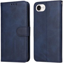 Mobigear Wallet iPhone 17e Hoesje Bookcase Portemonnee - Blauw