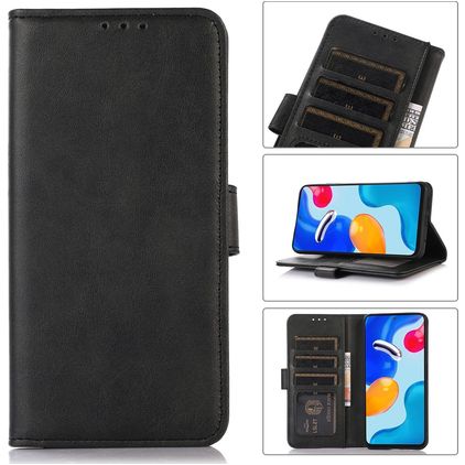 Mobigear Wallet Motorola Moto G23 Hoesje Bookcase Portemonnee - Zwart
