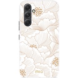 MIO Samsung Galaxy A54 MagSafe Hoesje Hardcase Backcover - White Roses