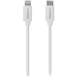 Mobilize USB-C naar Apple Lightning Kabel MFI 1 Meter - Wit