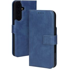 Mobiparts Classic Wallet Samsung Galaxy S25 FE Hoesje Bookcase - staalblauw