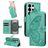 Mobigear Butterfly Samsung Galaxy S26 Ultra Hoesje Bookcase Portemonnee - Groen
