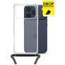My Style Loop Doorzichtig iPhone 17 Pro Max Flexibel TPU Hoesje met koord - Transparant