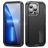 Mobigear Rugged Stand iPhone 14 Hoesje Hardcase Backcover Shockproof met Standaard - Zwart