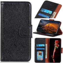 Mobigear Classy Motorola Moto E22 Hoesje Bookcase Portemonnee - Zwart