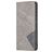Mobigear Rhombus Slim Nokia G11 Hoesje Bookcase - Grijs
