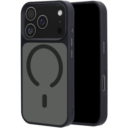 Mobiparts Hardcover iPhone 18 Pro MagSafe Hoesje Hardcase Backcover - Satin Black