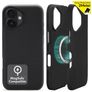 My Style Magsafe Tough iPhone 17 MagSafe Hoesje Hardcase Backcover Shockproof - Zwart