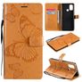 Mobigear Butterfly OPPO A53s Hoesje Bookcase Portemonnee - Cognac