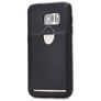 Xccess Matt Card Samsung Galaxy S7 Hoesje Flexibel TPU Backcover - Zwart