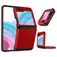 Mobigear Non-slip Armor Samsung Galaxy Z Flip 5 Hoesje Hardcase Backcover Shockproof - Rood