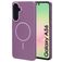 Mobiparts Slim Line Samsung Galaxy A56 MagSafe Hoesje Hardcase Backcover - Imperial Purple